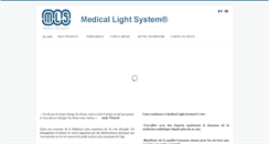 Desktop Screenshot of medical-light-system.com
